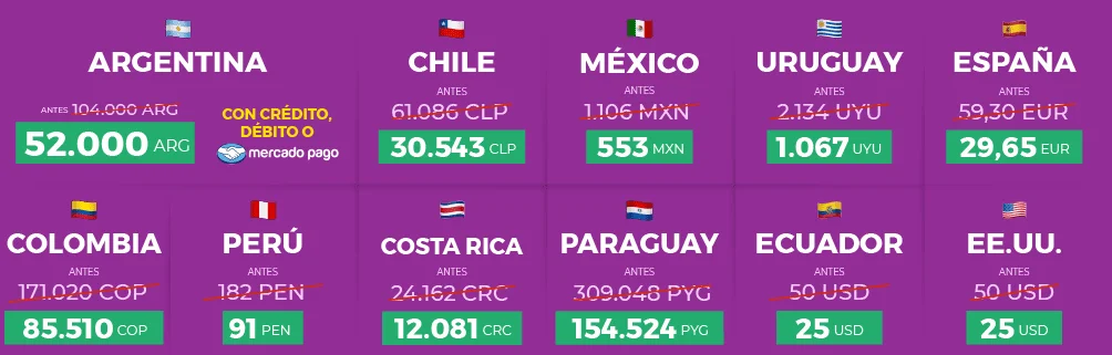 PRECIOS
